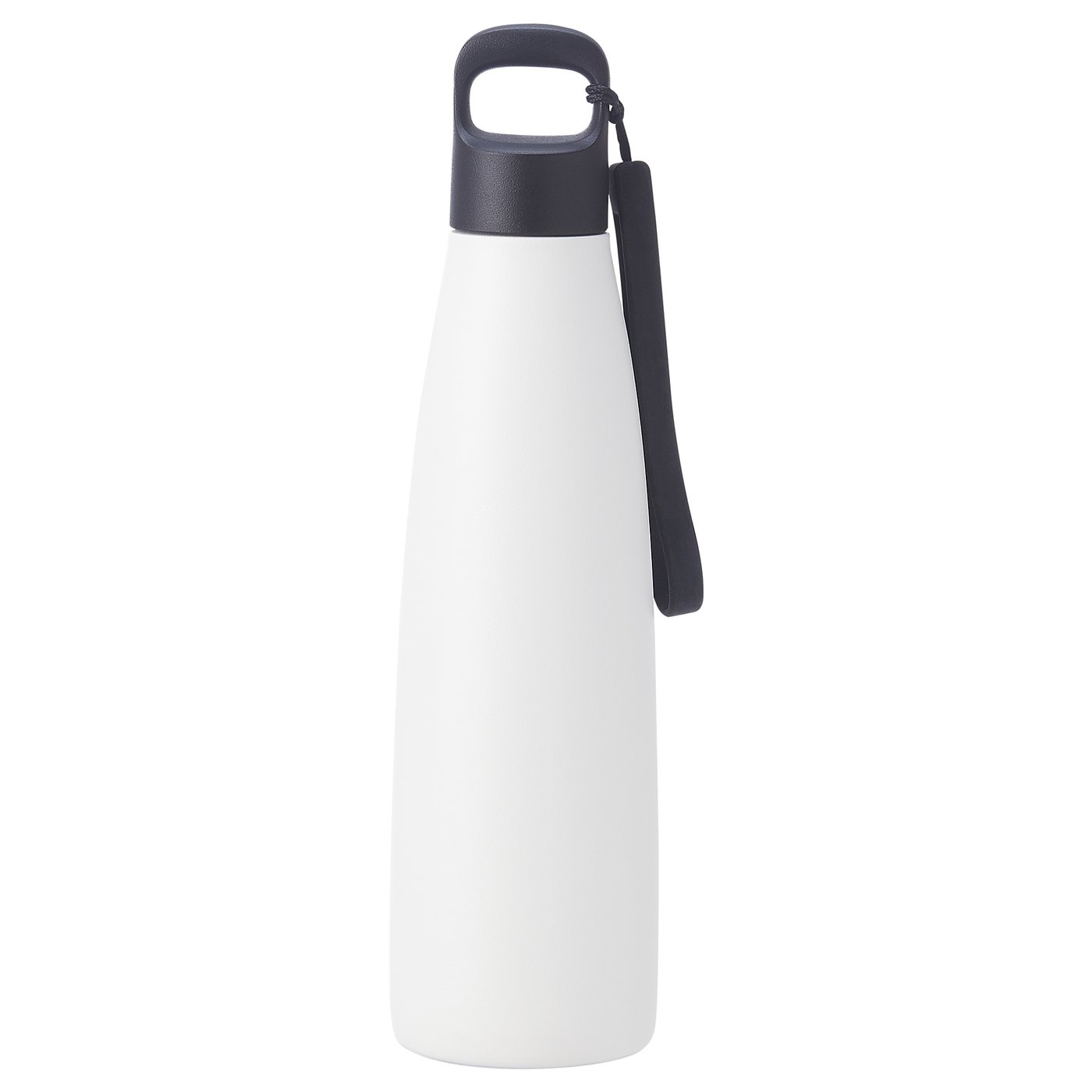 OSKILJAKTIG Steel vacuum flask, white, 0.5 l IKEA