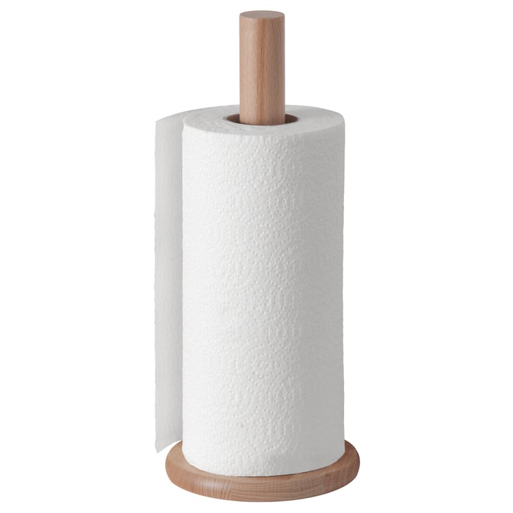 PAMPIG kitchen roll holder, beech IKEA