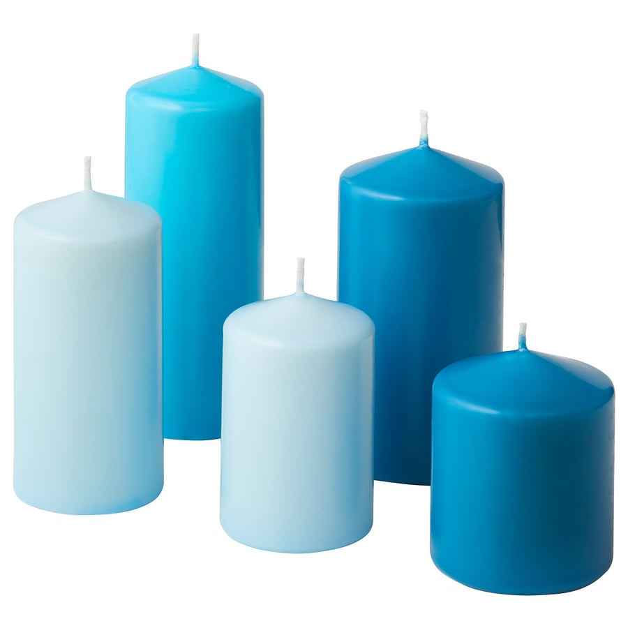 Unscented Candles Unscented Pillar Candles IKEA