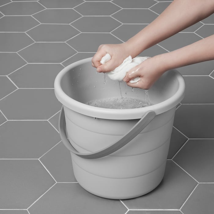 PEPPRIG 3piece bucket set with lid IKEA