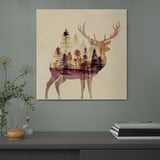 PJÄTTERYD Picture, Deer, 60x60 cm