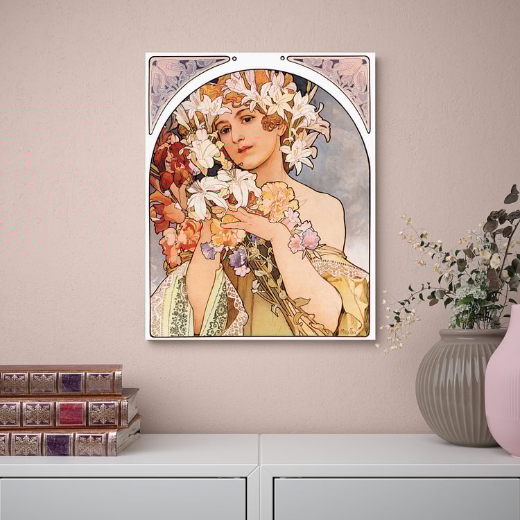 PJÄTTERYD Picture dressed in flowers IKEA