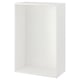 PLATSA Frame, white, 80x40x120 cm