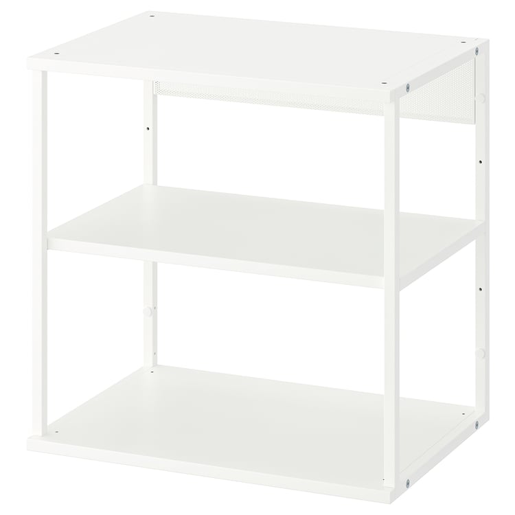 PLATSA white, Open shelving unit, 40 cm width: 60 cm height: 60 cm - IKEA