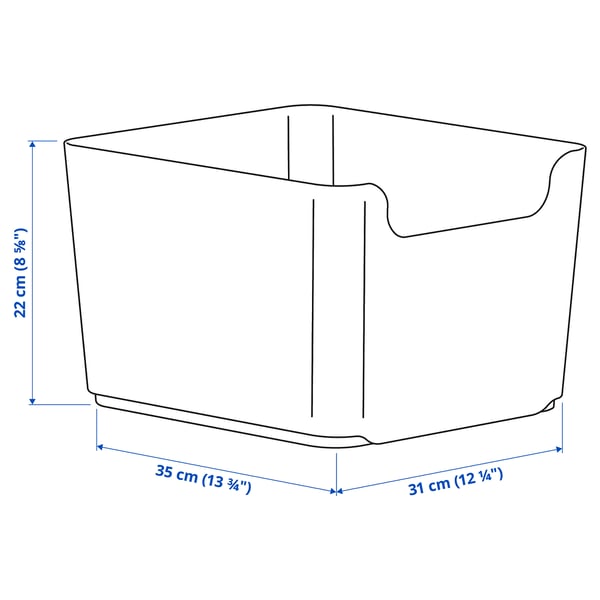 PLUGGIS Waste sorting bin, white, 14 l