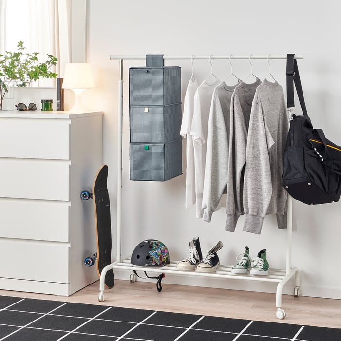 Wardrobe Hanging Storage Hanging Shoe Storage IKEA