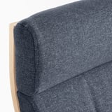 POÄNG Armchair, oak veneer/Gunnared blue