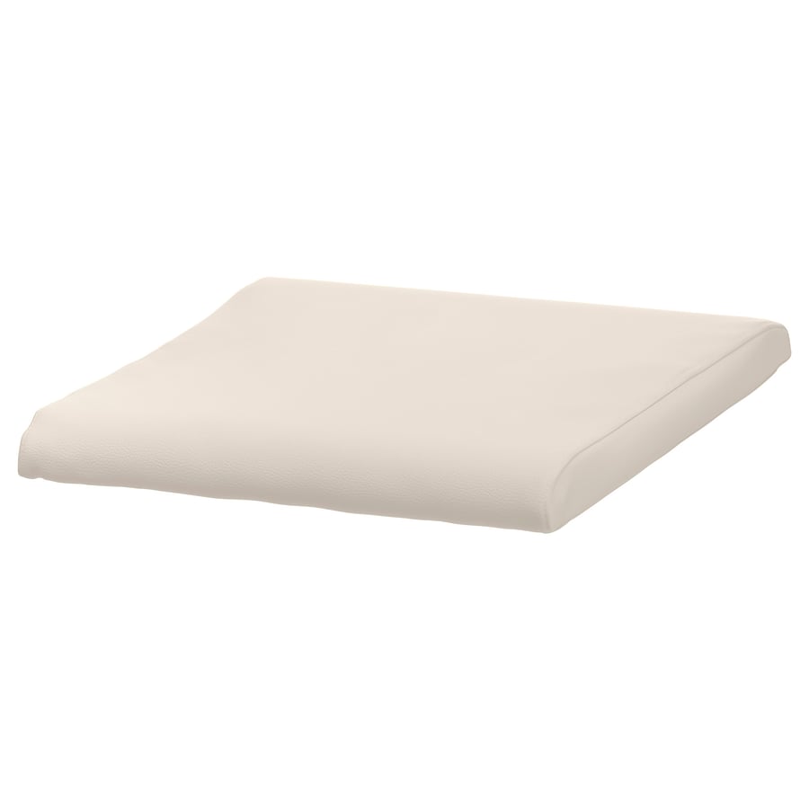 POÄNG footstool cushion, Glose eggshell IKEA
