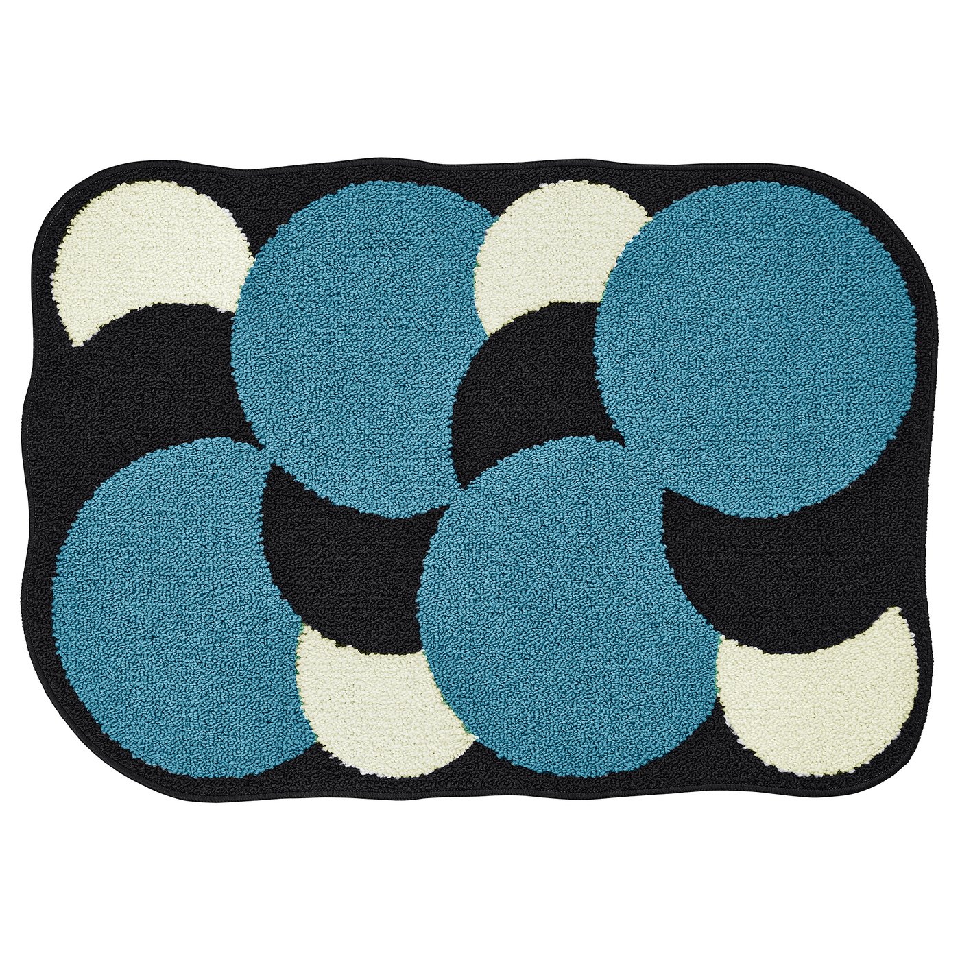 RÄLER door mat, blue, 40x60 cm IKEA