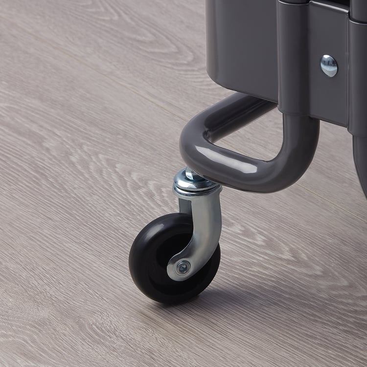 RÅSHULT trolley, grey, 28x38x65 cm IKEA