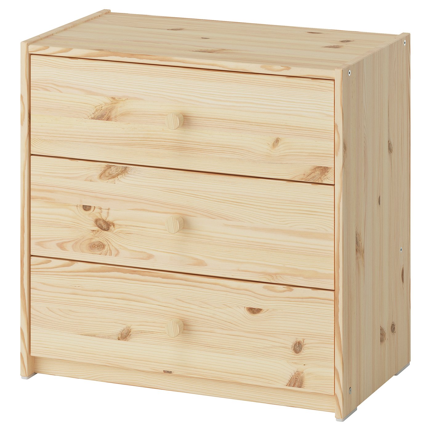 RAST Chest of 3 drawers - pine 60x59 cm