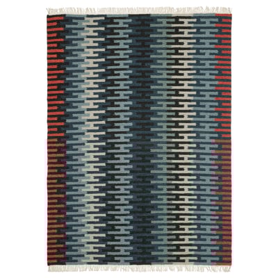 RESENSTAD Rug, flatwoven, handmade multicolour, 170x240 cm