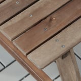 RESÖ Children's picnic table, light brown stained