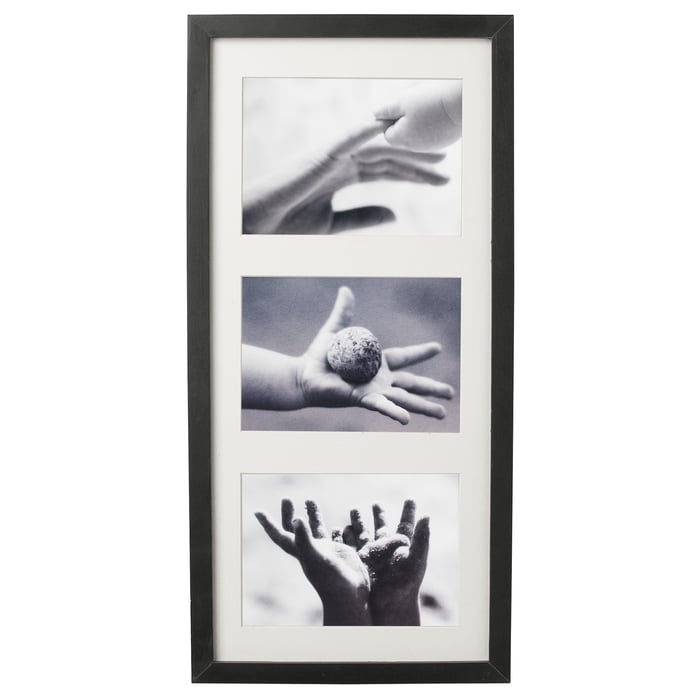 RIBBA Black Photo Frame, 50x23 cm IKEA