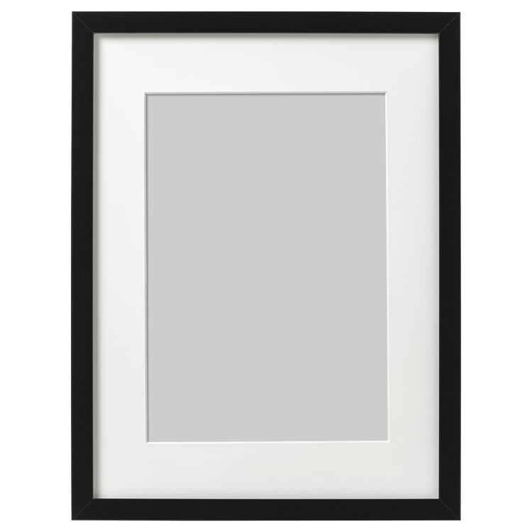 RIBBA Black Photo Frame, 30x40 cm IKEA