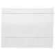 RINGBLOMMA Roman blind, white, 140x160 cm