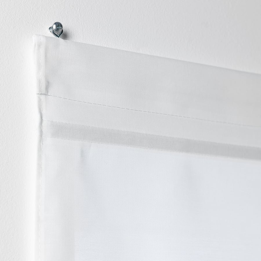 RINGBLOMMA white, Roman blind, 80x160 cm IKEA