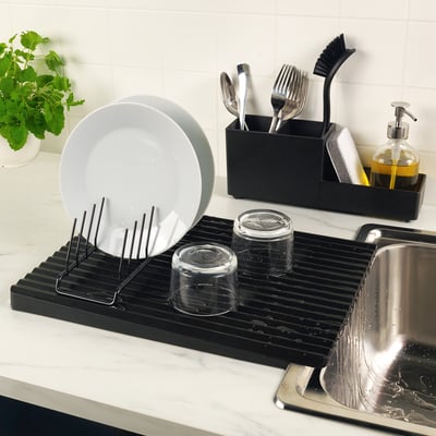 Cutlery Drying Rack Foldable Small Cutlery Rack And Drain - Temu