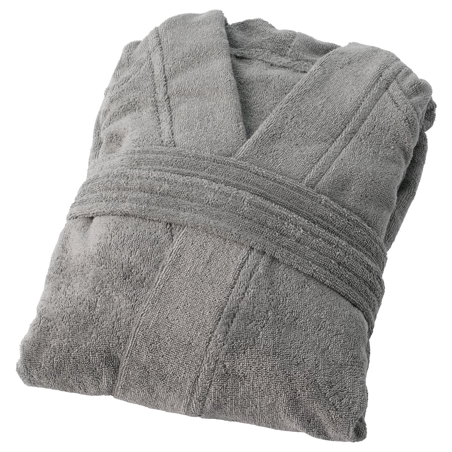 ROCKÅN Grey Bath Robe, S/M - IKEA UK