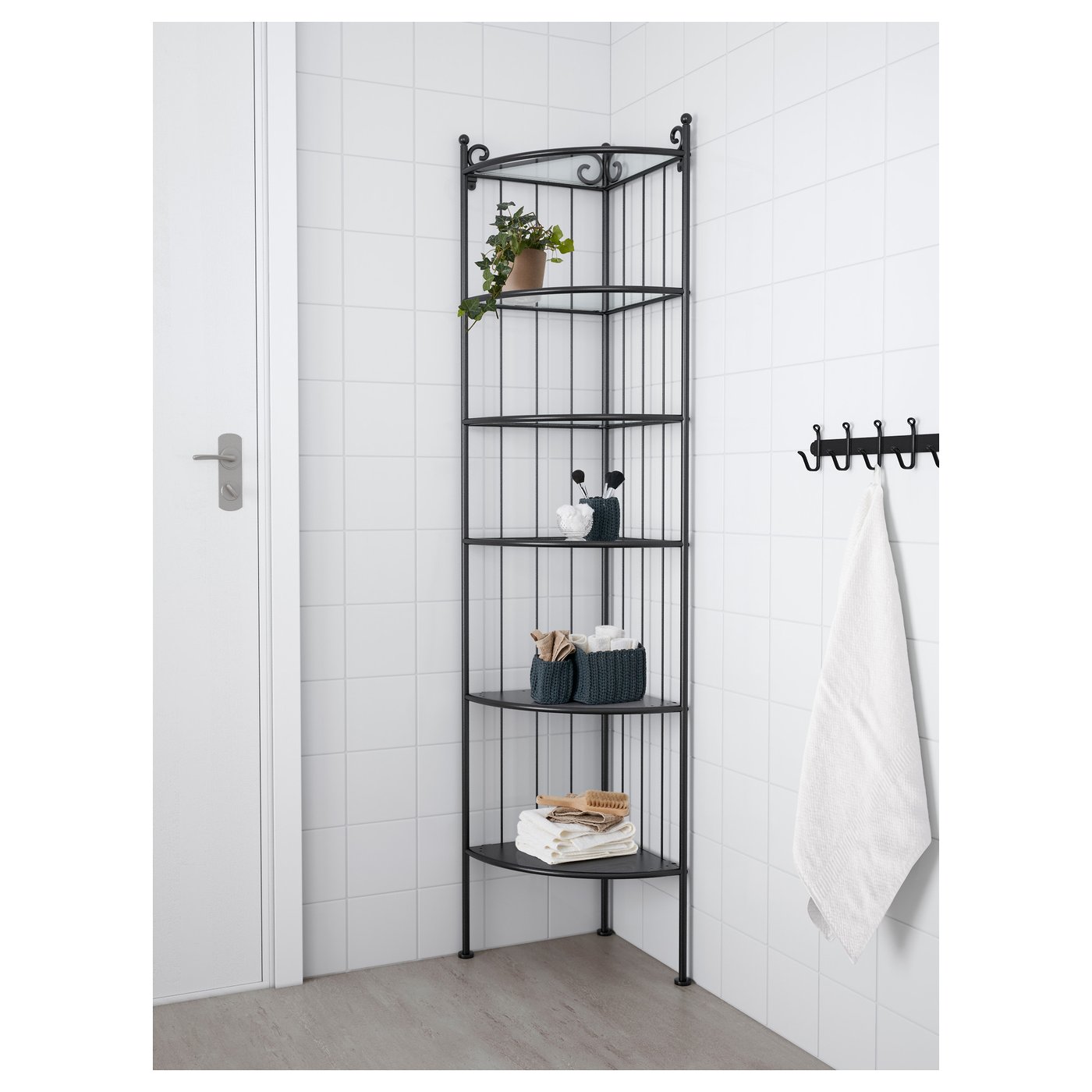 Ronnskar Black Corner Shelf Unit Ikea Ronnskar Black Corner Shelf Unit Ikea