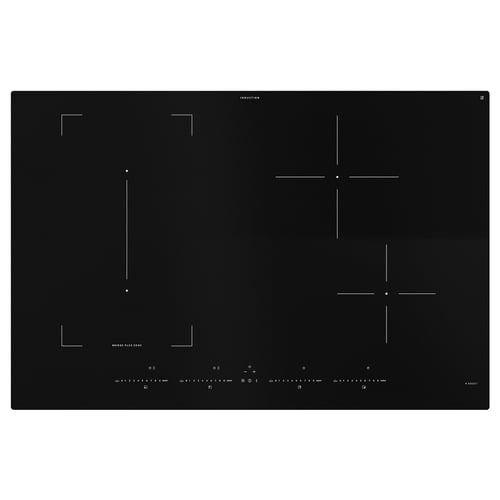 ROGESTAD Induction hob - IKEA 500 black 78 cm