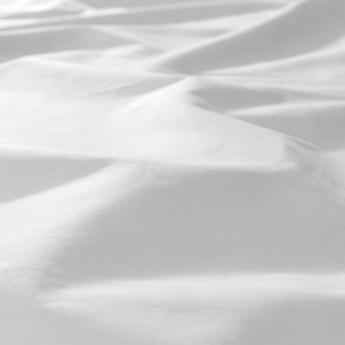 ROSENSKÄRM white, Pillowcase for ergonomic pillow, 33x50 cm IKEA