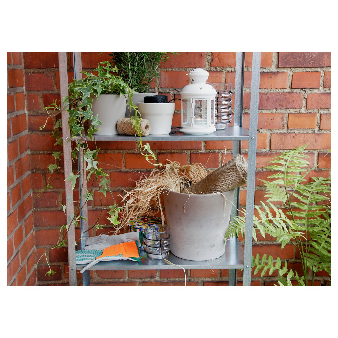 ROTERA Lantern for tealight In/outdoor white 21 cm IKEA