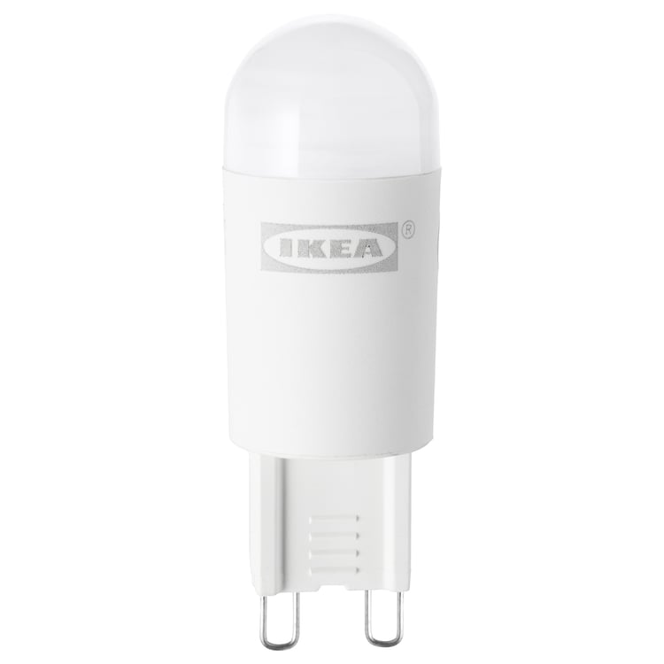 RYET LED bulb G9 200 lumen, opal white IKEA