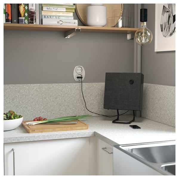 Saljan Light Grey Mineral Effect Laminate Worktop 246x3 8 Cm Ikea