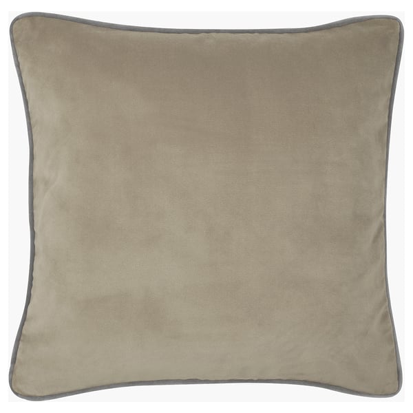 SAGALIE velvet yellow, dark blue, Cushion cover IKEA