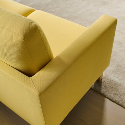 SALTSJÖBADEN 2-seat sofa, Fridtuna yellow