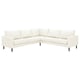 SALTSJÖBADEN Corner sofa, 4-seat, Blekinge white