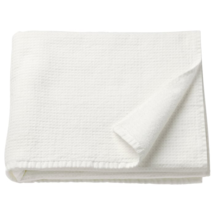 SALVIKEN White Cotton Bath Towel, 70x140 cm IKEA