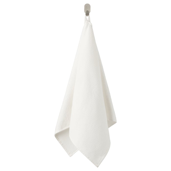 SALVIKEN White Cotton Hand Towel, 50x100 cm IKEA