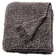 SANDBRODD Throw, anthracite, 130x170 cm