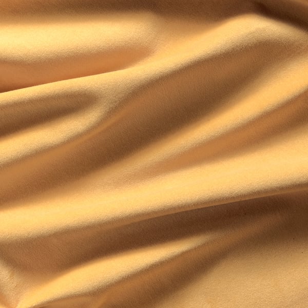 SANELA Room darkening curtains, 1 pair, golden-brown, 140x250 cm