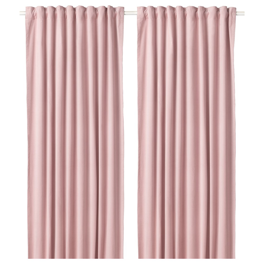SANELA light pink, Room darkening curtains, 1 pair, 140x250 cm IKEA