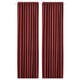 SANELA Room darkening curtains, 1 pair, red-brown, 140x250 cm