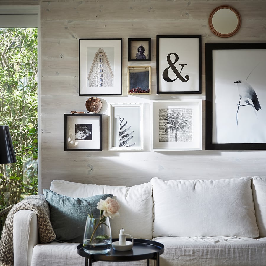 SANNAHED White Photo Frame, 35x35 cm IKEA