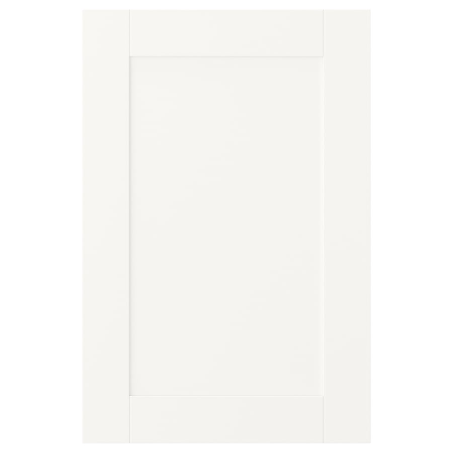 SANNIDAL door with hinges, white, 40x60 cm IKEA