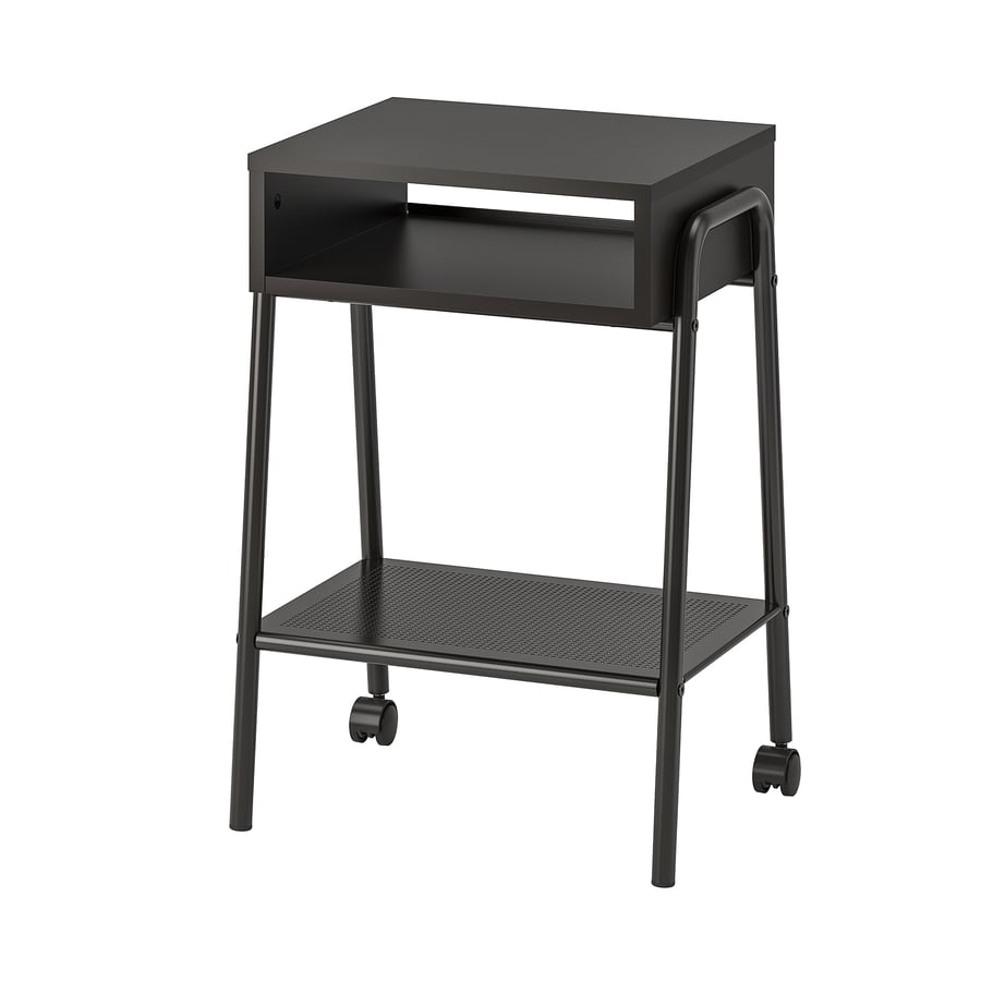 SETSKOG black, Bedside table, 45x35 cm IKEA