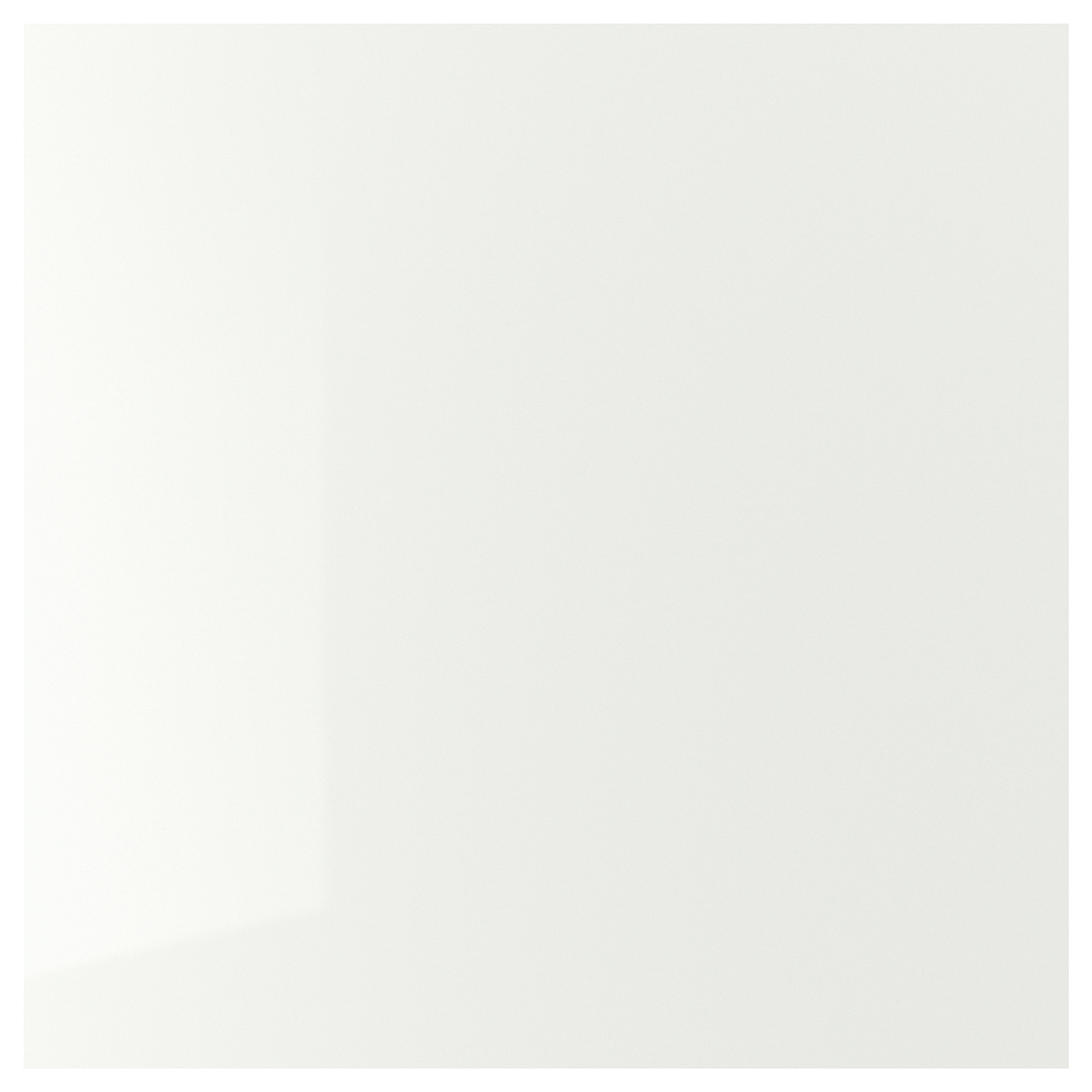 SIBBARP highgloss white, laminate, Custom made wall panel IKEA
