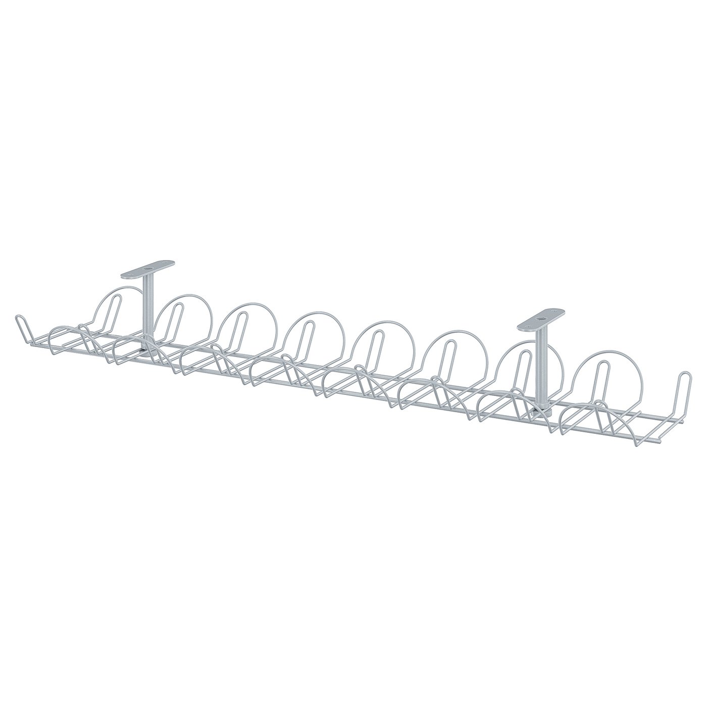SIGNUM Cable trunking horizontal - silver-colour 70 cm