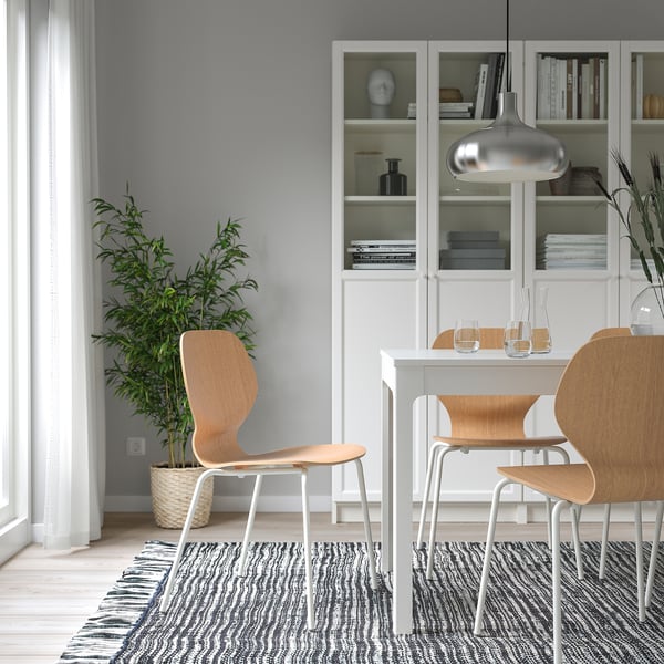 SIGTRYGG Chair, oak/Sefast white