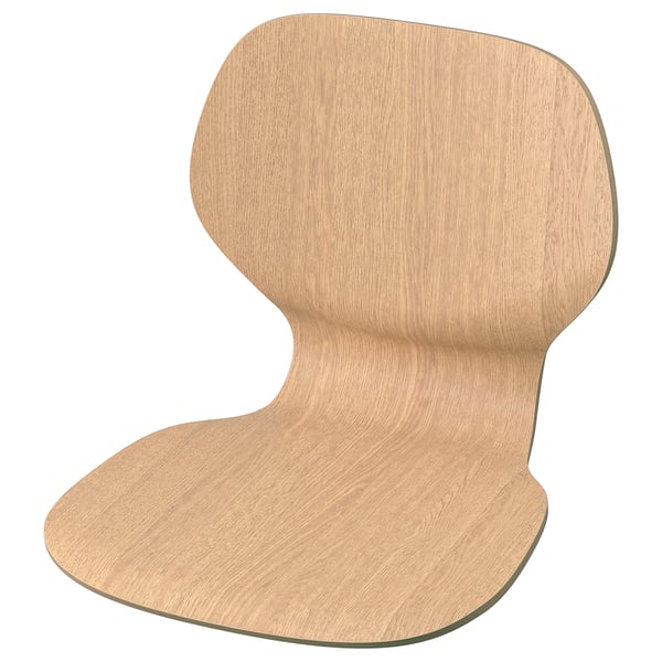 SIGTRYGG Seat shell, oak