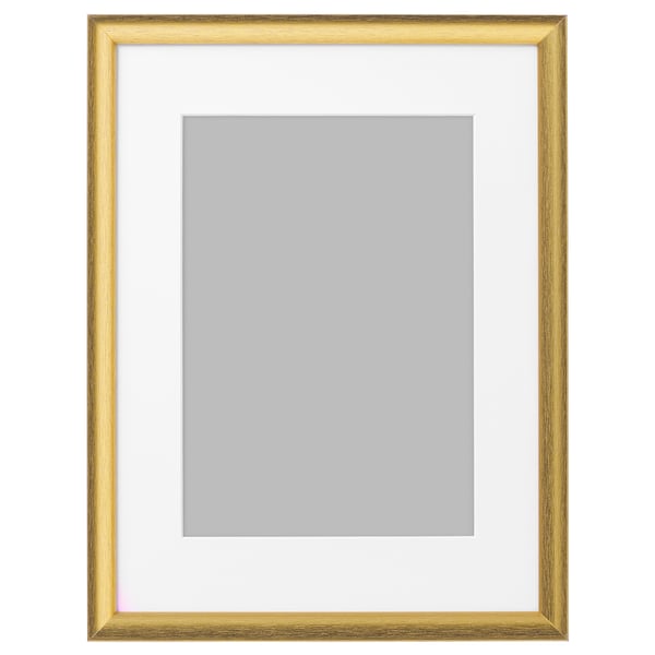 Gold Frame 30x40 cm - Buy golden metal frame online