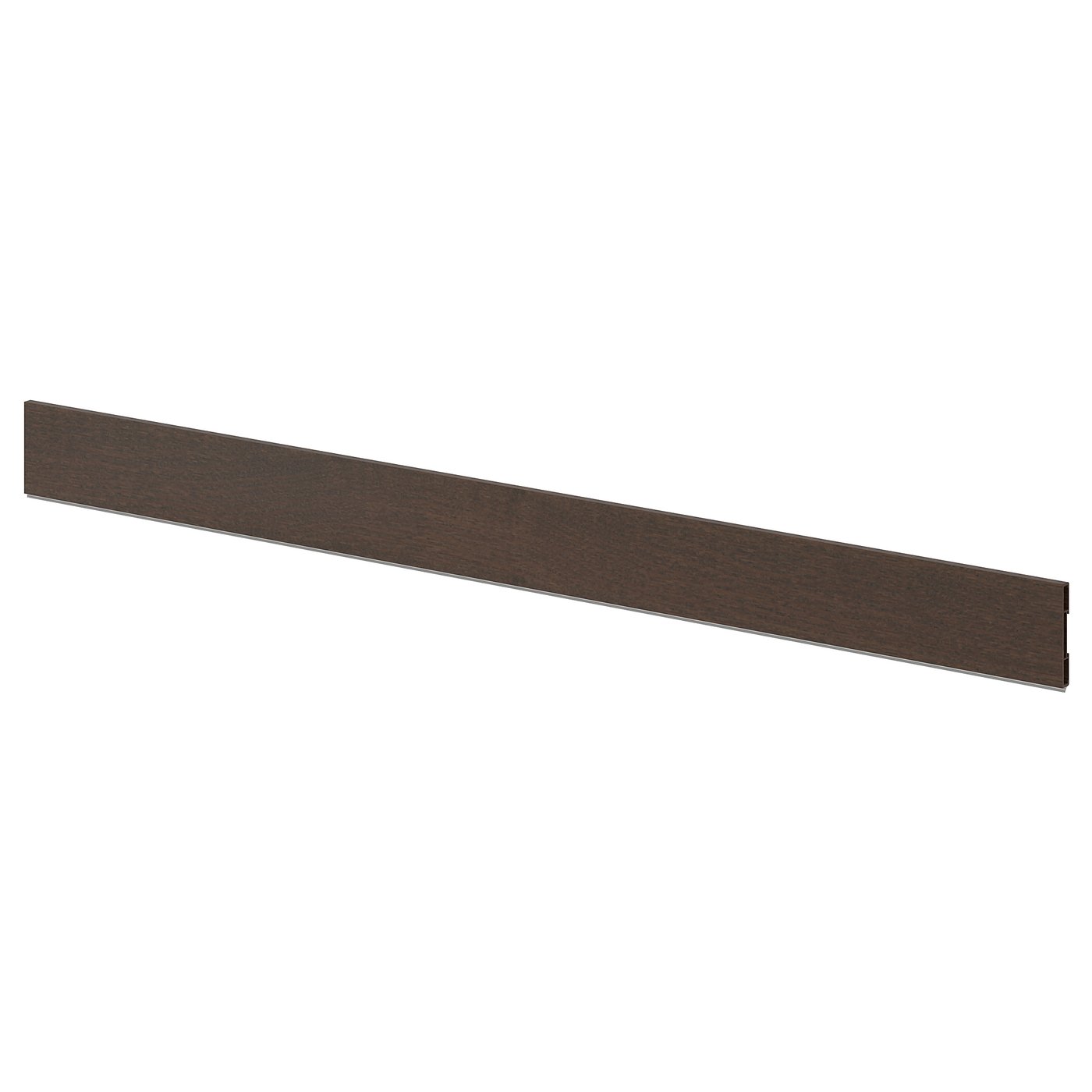 SINARP Plinth - brown wood effect 220x8 cm