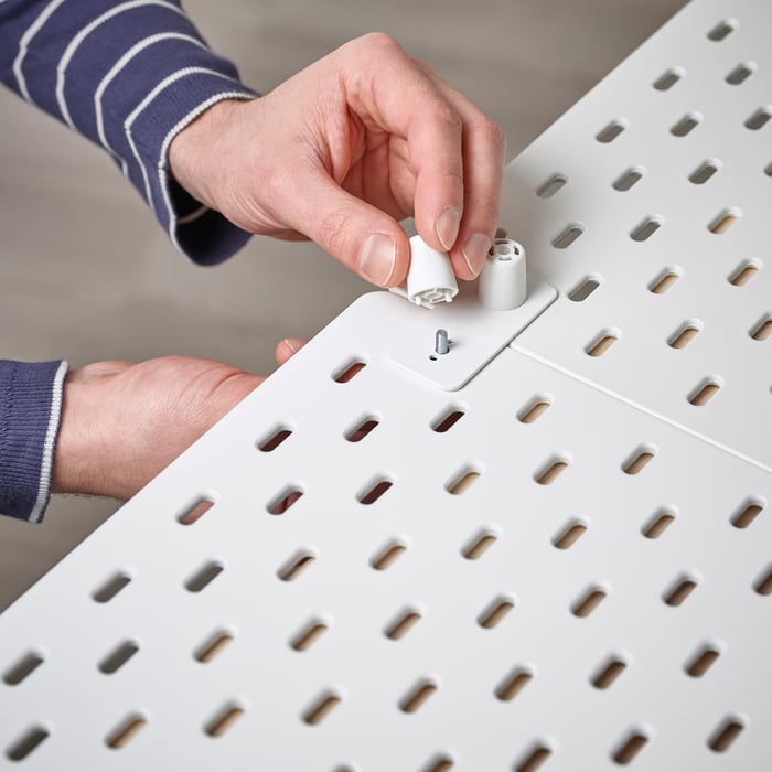 SKÅDIS connector for SKÅDIS pegboards., white IKEA