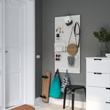 SKÅDIS Pegboard, white, 56x56 cm