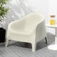 SKARPÖ armchair, outdoor, beige IKEA UK